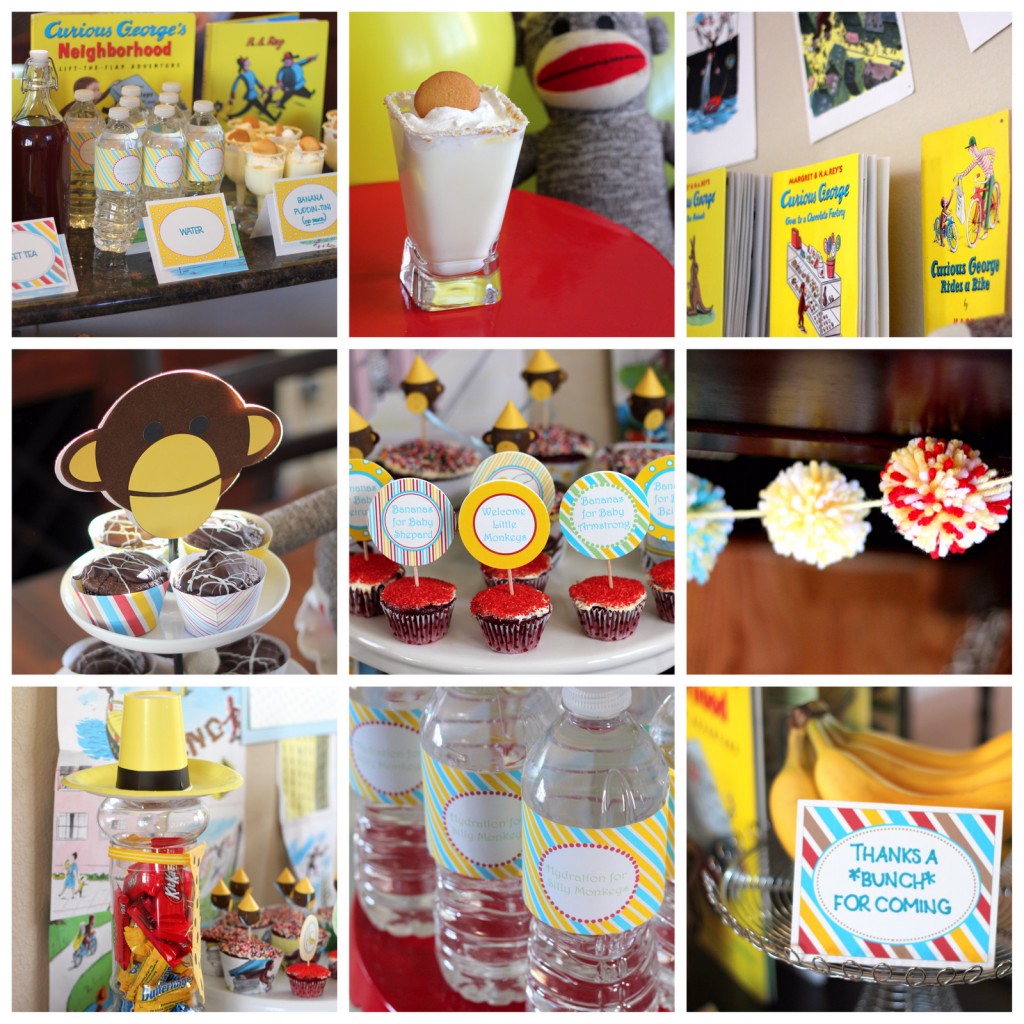 curious george shower1
