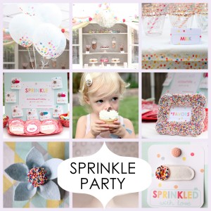 sprinkled with love birthday party