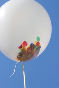 how to makec confetti filled balloons