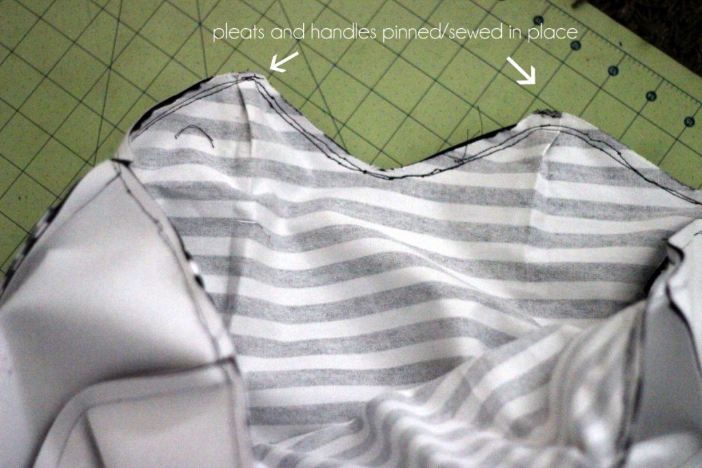 how to make a kate spade diaper bag knock off