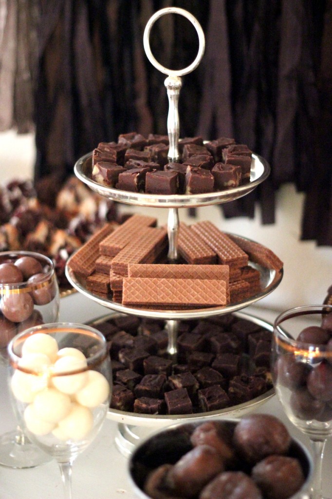 chocolate themed baby shower by kojodesigns