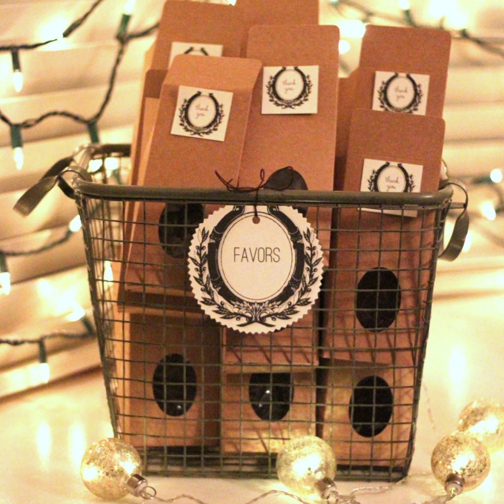the sweetest thing chocolate shower favors