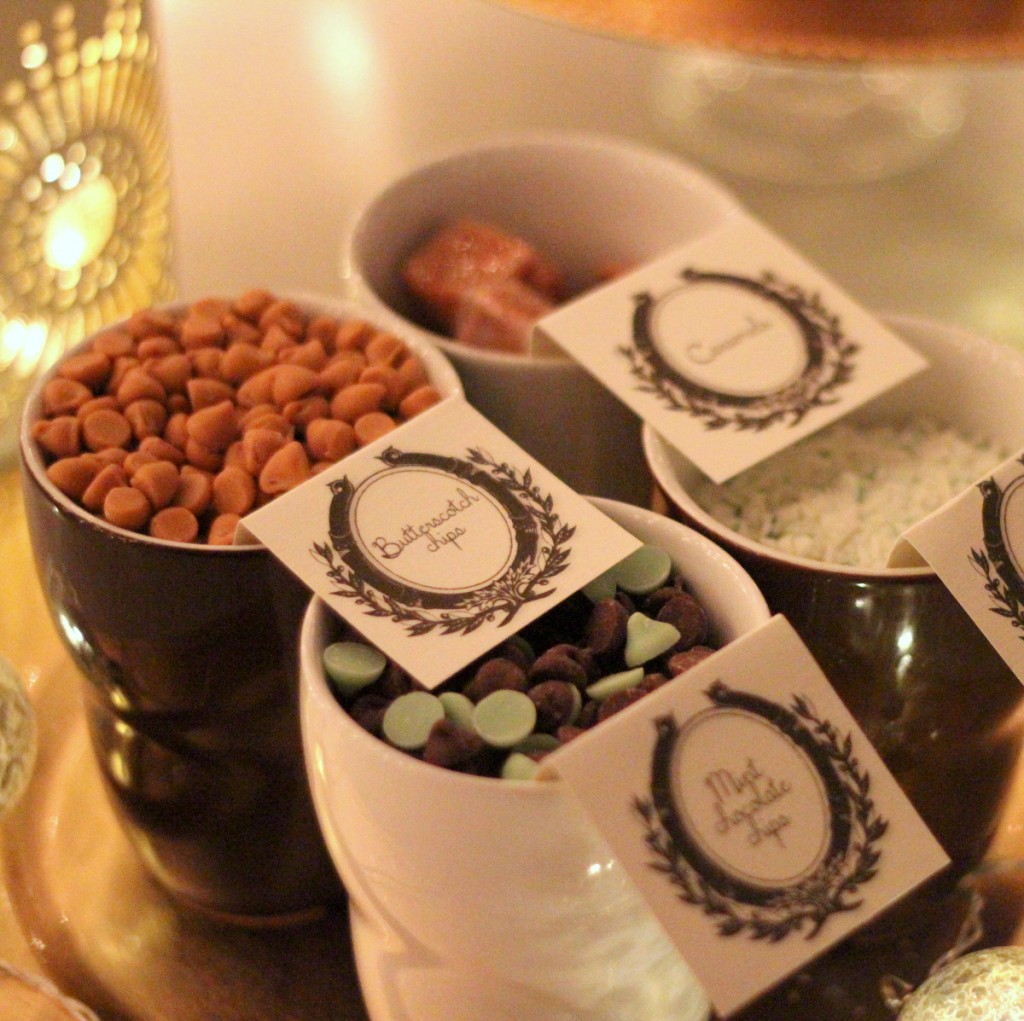 hot cocoa bar mix ins
