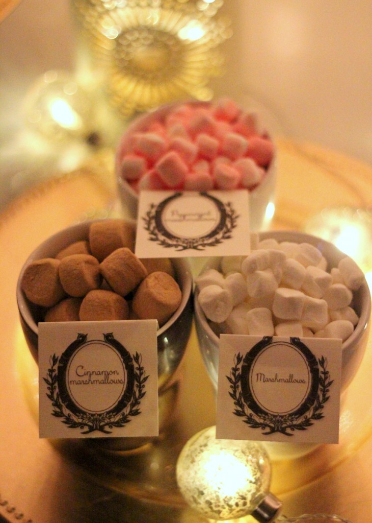 hot chocolate bar toppings