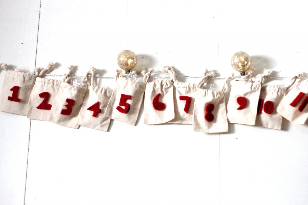 simple DIY advent calendar