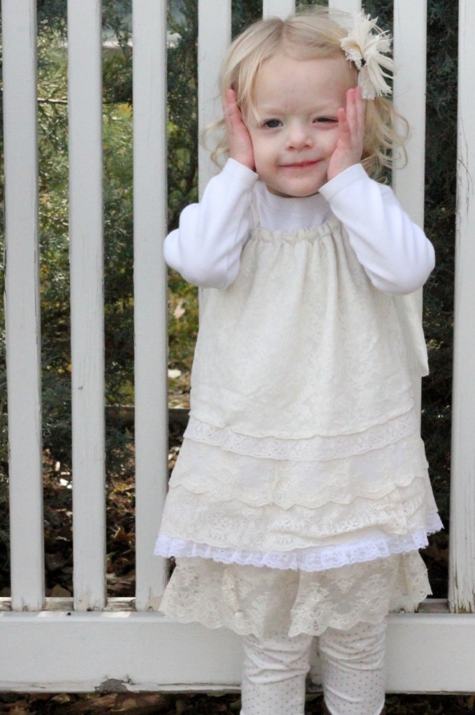 layers of lace pillowcase dress by kojodesigns