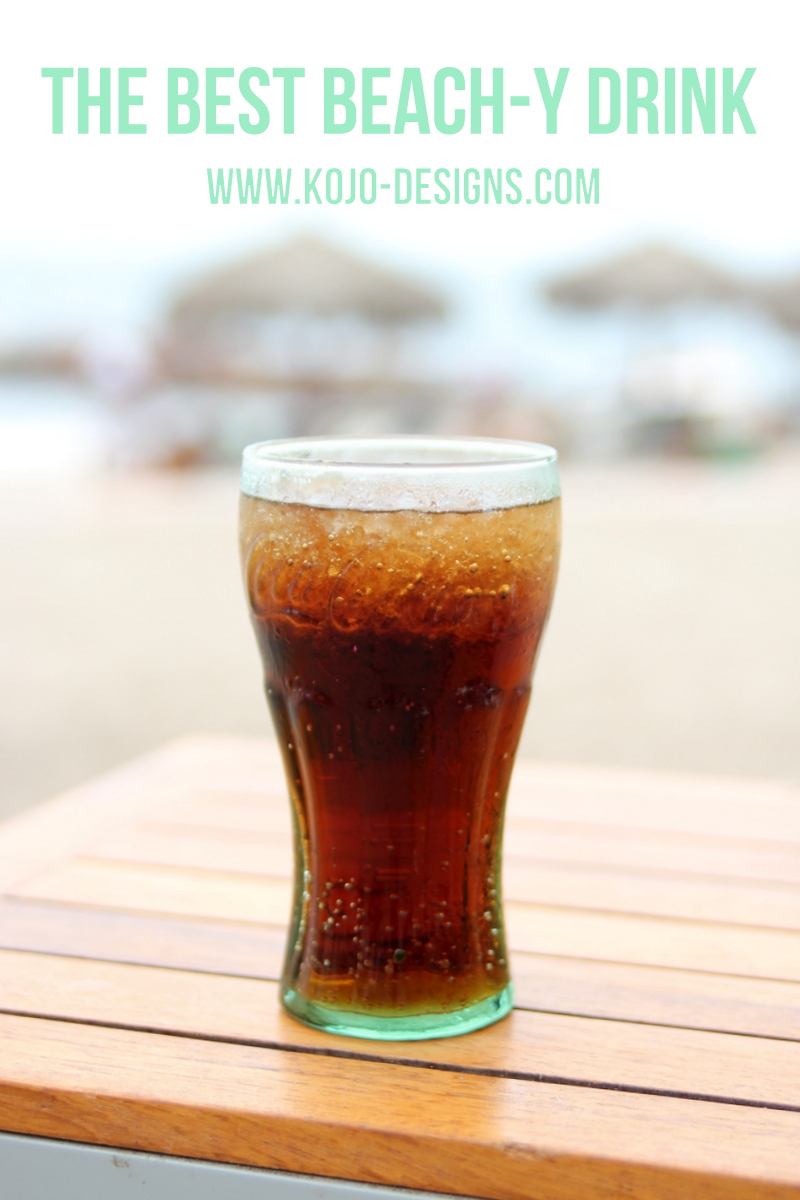 the best beach drink- tastes like summer in a glass!