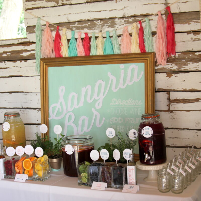 sangria bar party station