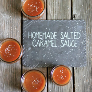 homemade salted caramel sauce recipe