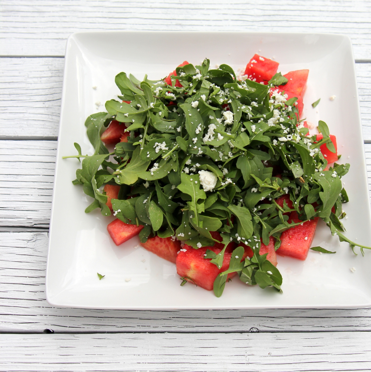 watermelon arugula salad recipe