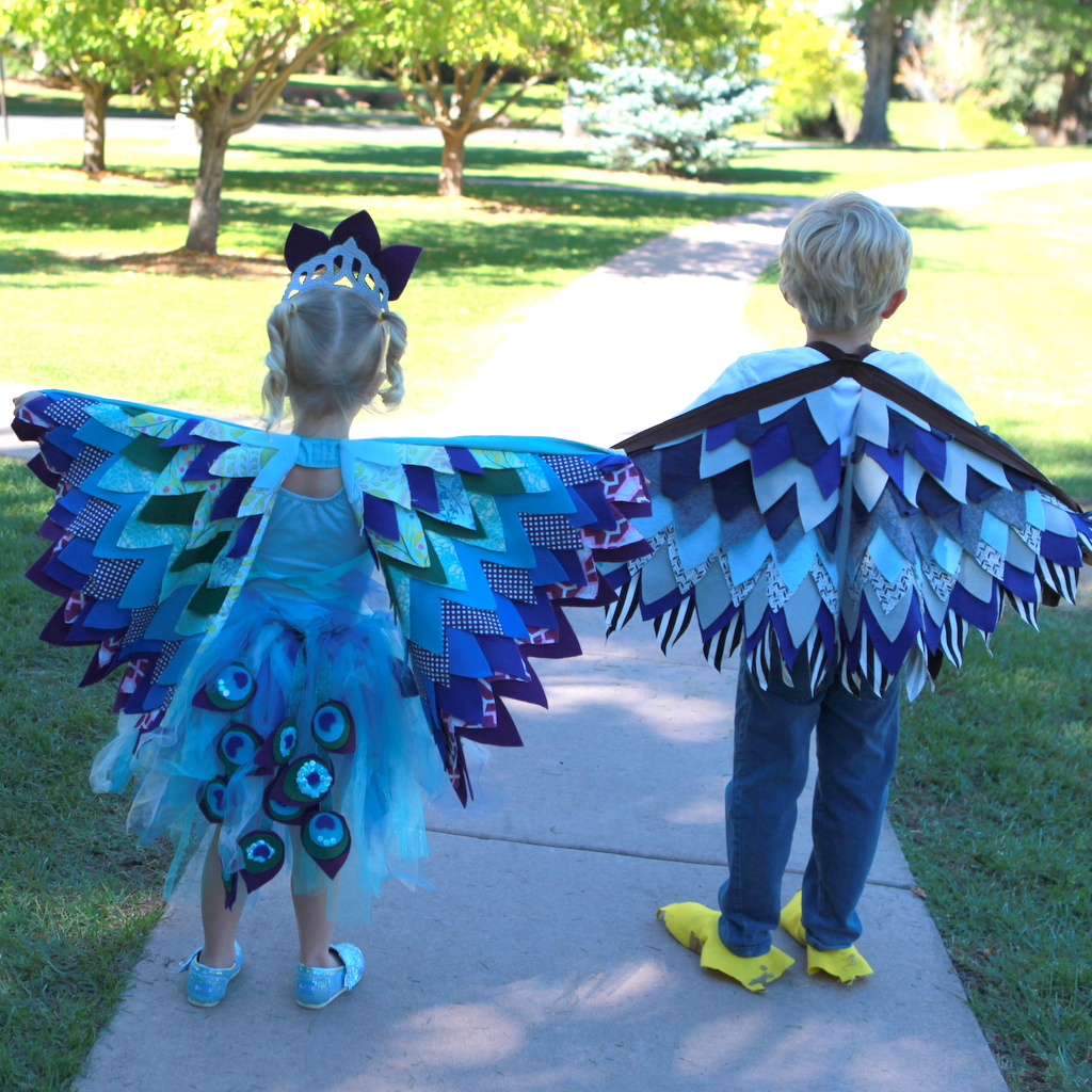 peacock and eagle halloween costumes