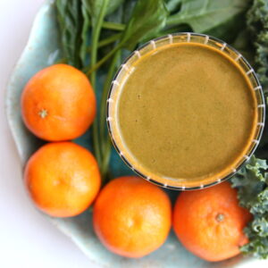 cold buster green juice- give yourself a boost of vitamin c