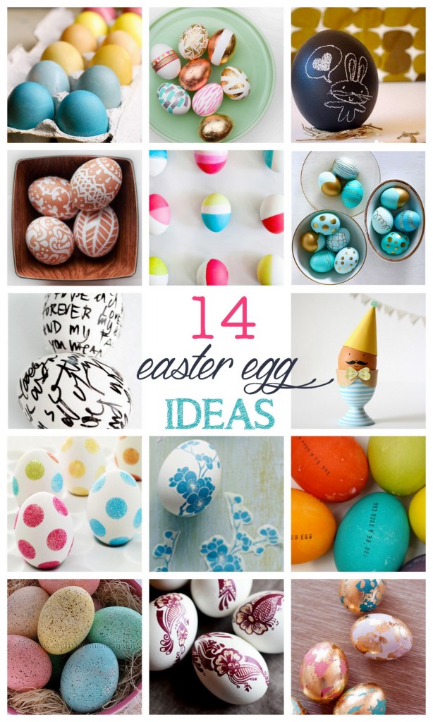 Easter egg decorating ideas at kojodesigns