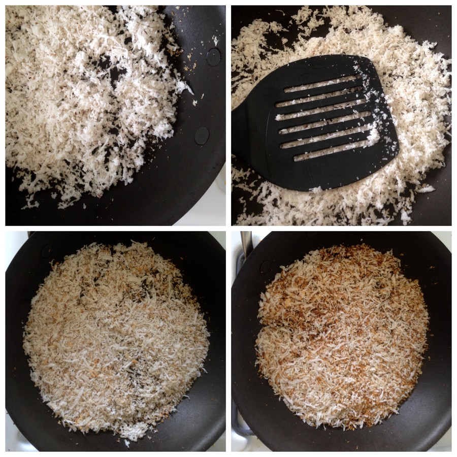 how to make toasted coconut