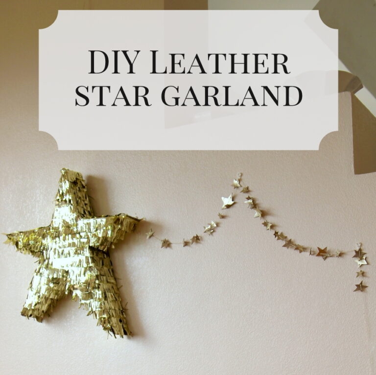 the perfect star garland