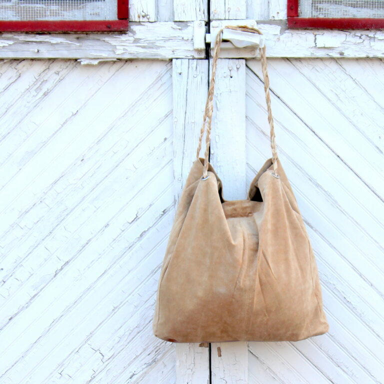 make a simple leather tote