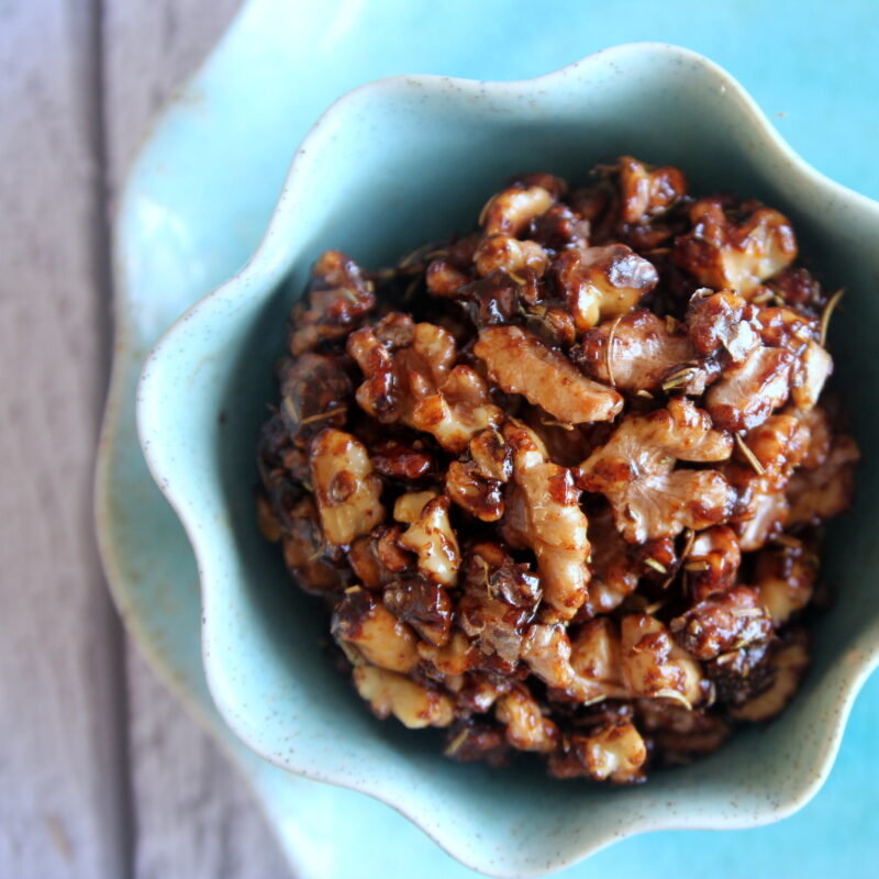 rosemary candied walnuts