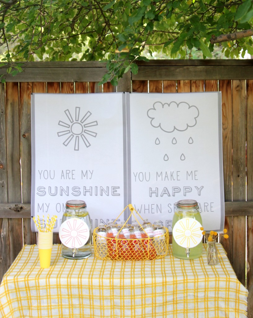 You Are My Sunshine Shower (and a bunch of cheerful spring baby shower ideas). I especially love the way these baby shower ideas could apply to every shower (or party) you throw!