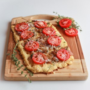 pizza crust made with cauliflower