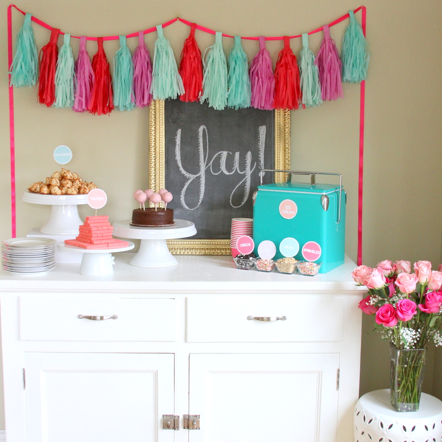 simple baby shower