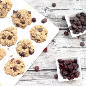 the most delicious oatmeal cookie recipe (with dark chocolate and tart cherries)