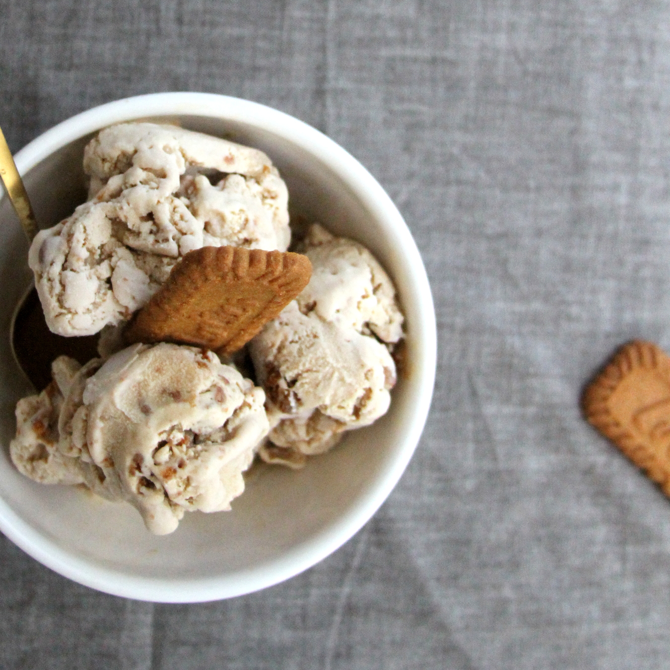 homemade cookie butter ice cream recipe (aka- the best thing I've ever tasted)