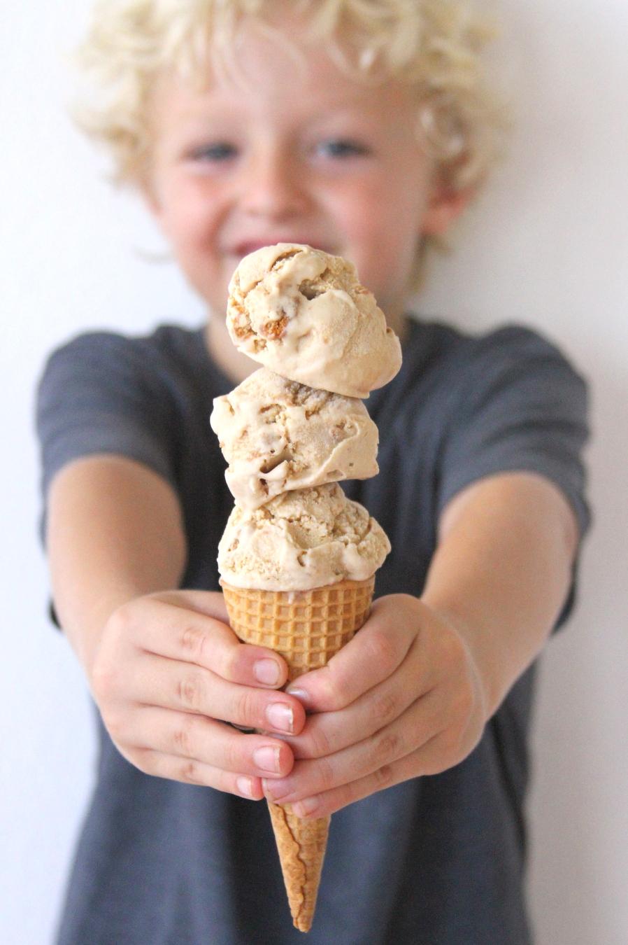 homemade cookie butter ice cream recipe (aka- the best thing I've ever tasted)