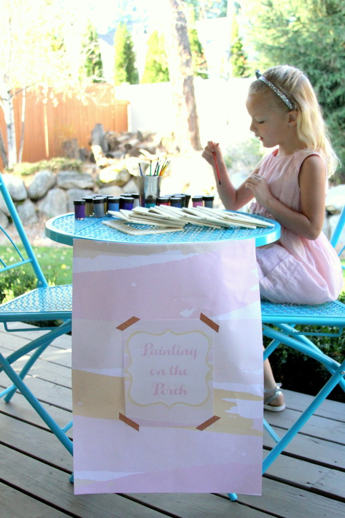 a party filled with pink and petals and princesses and ponies (lots of birthday party ideas!)