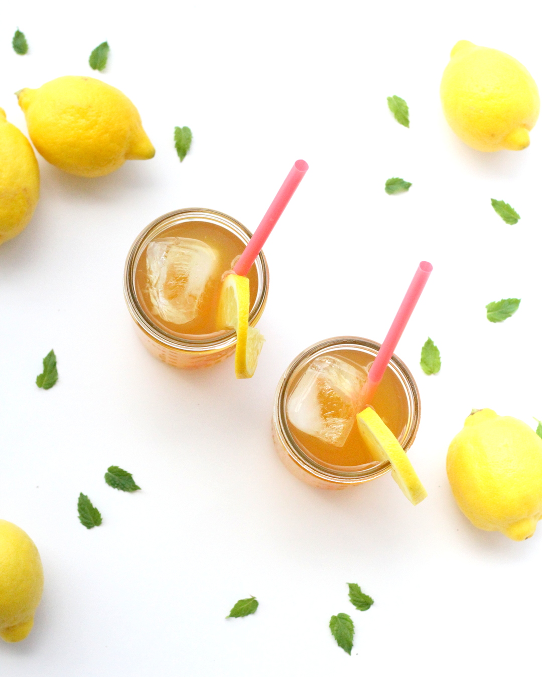 what we're drinking- green tea arnold palmers
