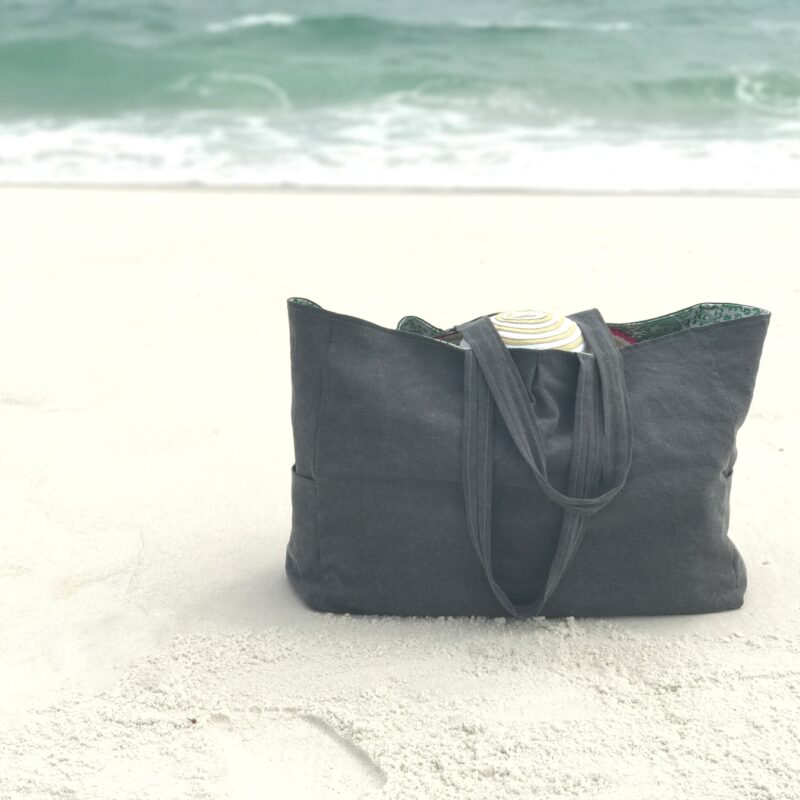 how to make a beach bag