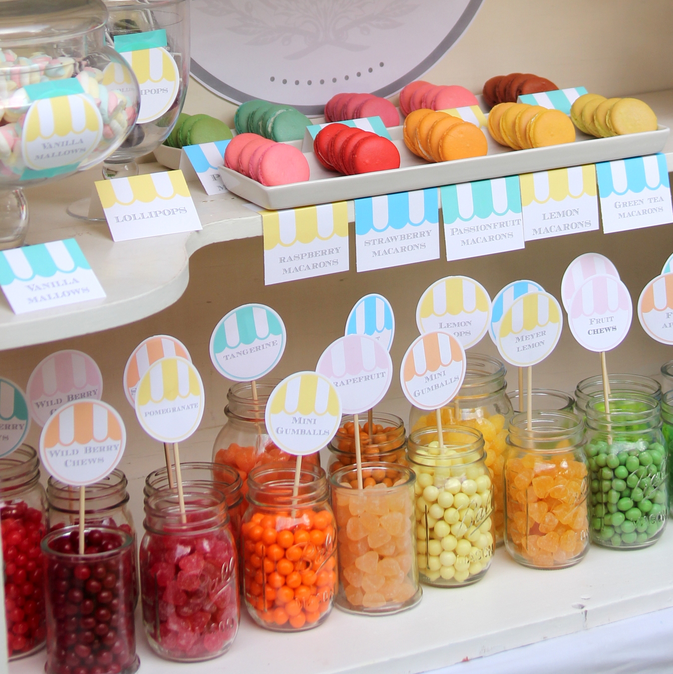 the very sweetest sweet shoppe (at a little girl's birthday party)