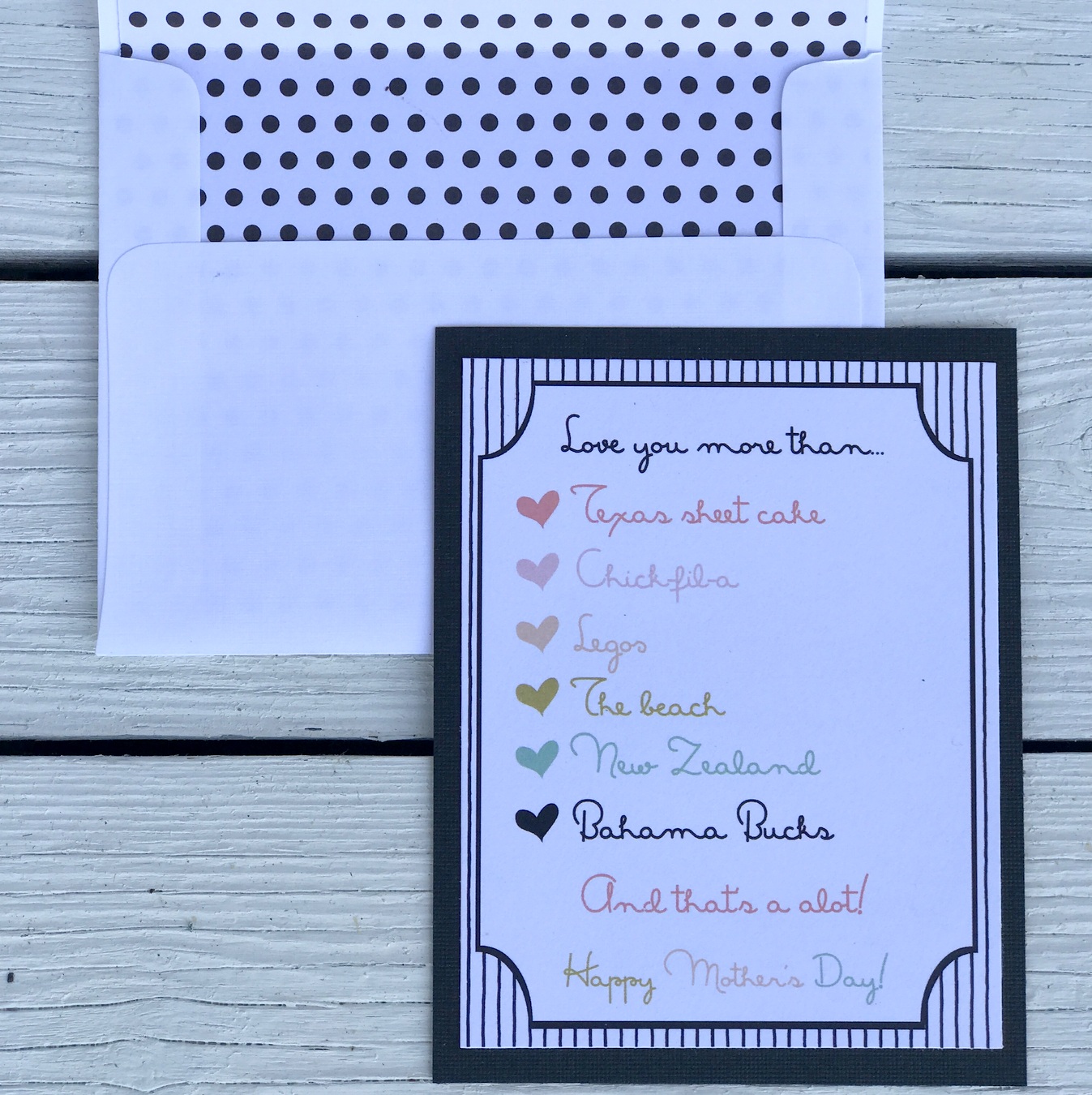 free mother's day printable card