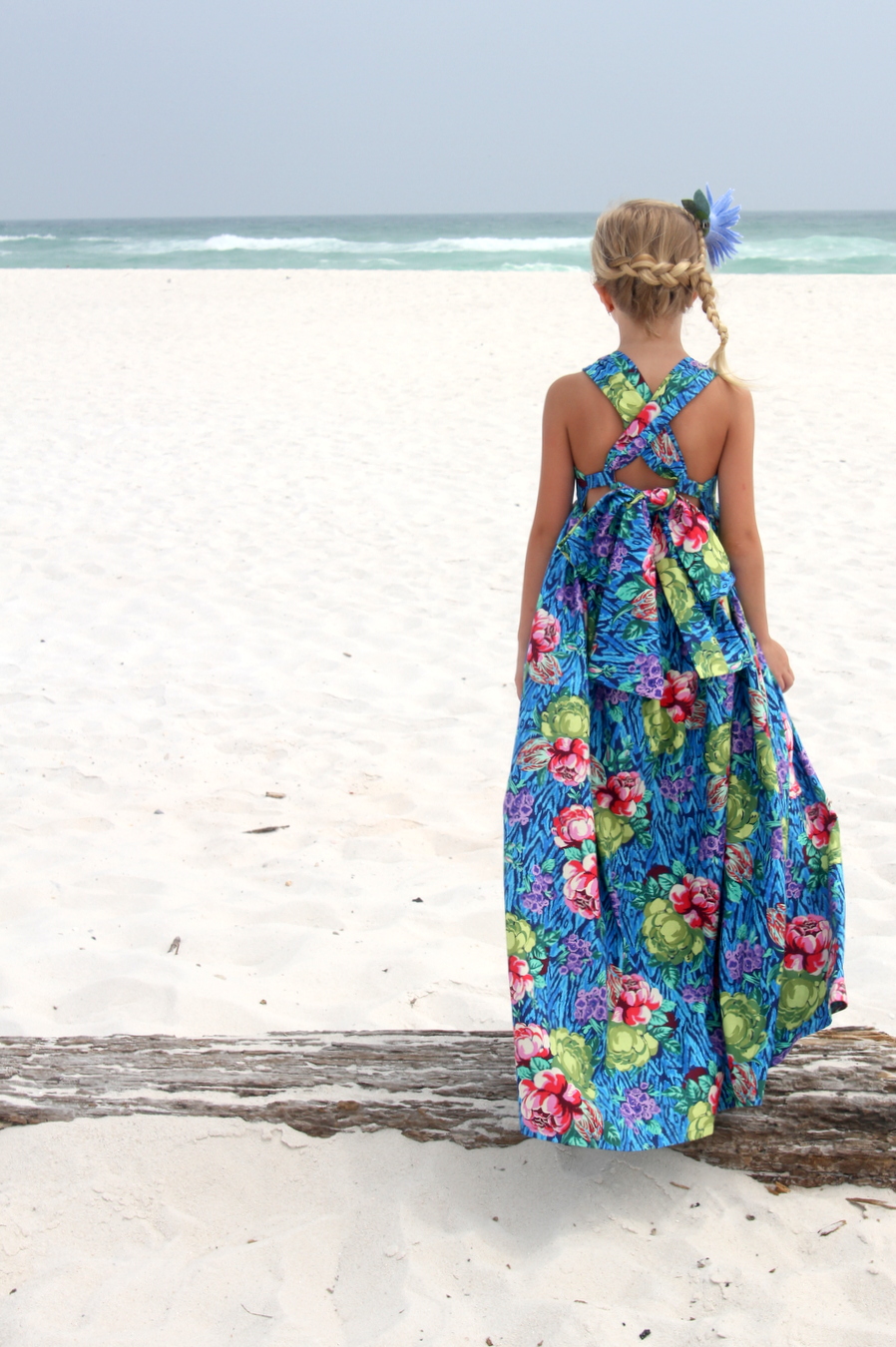 the sweetest summer dress- and some batch sewing tips
