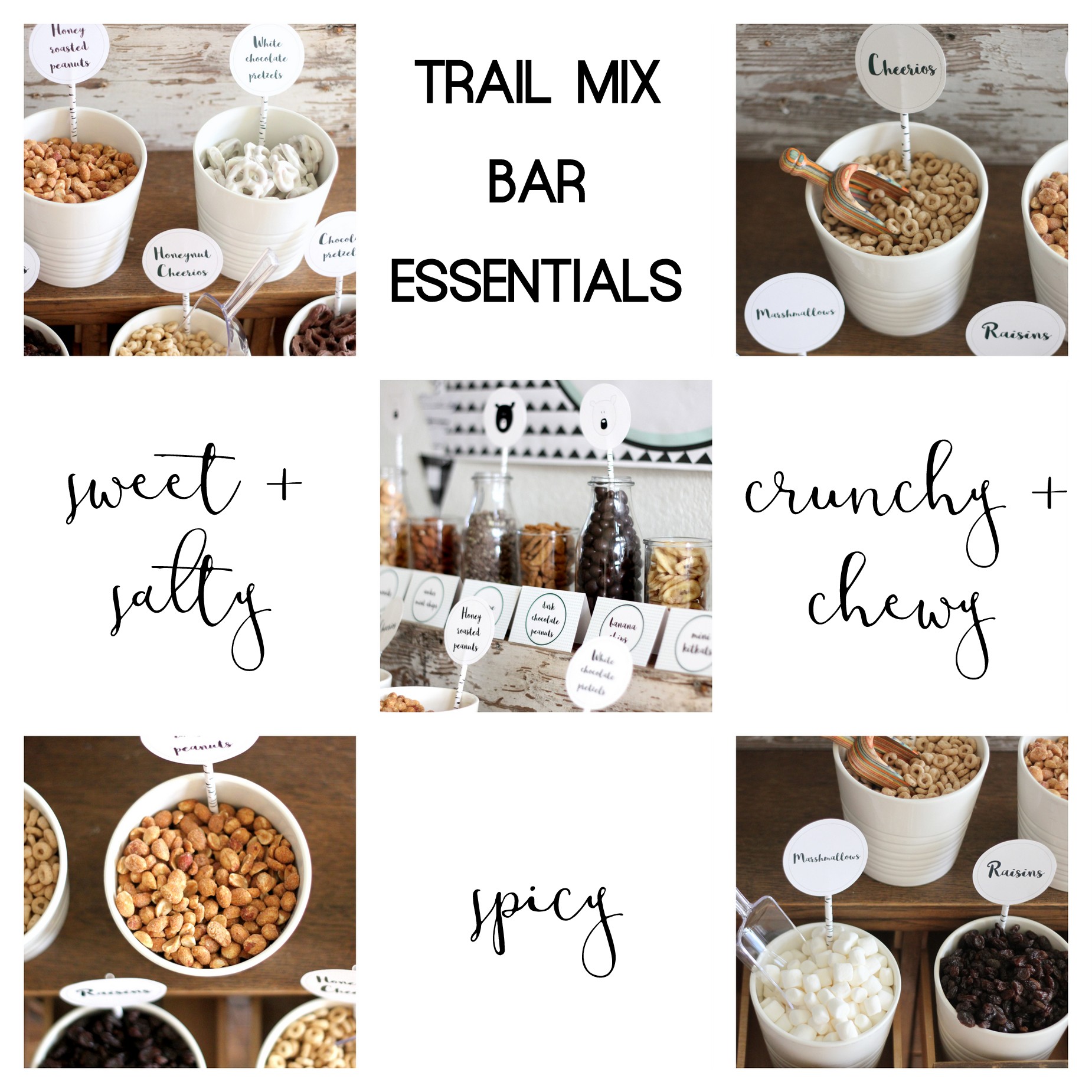 trail mix bar