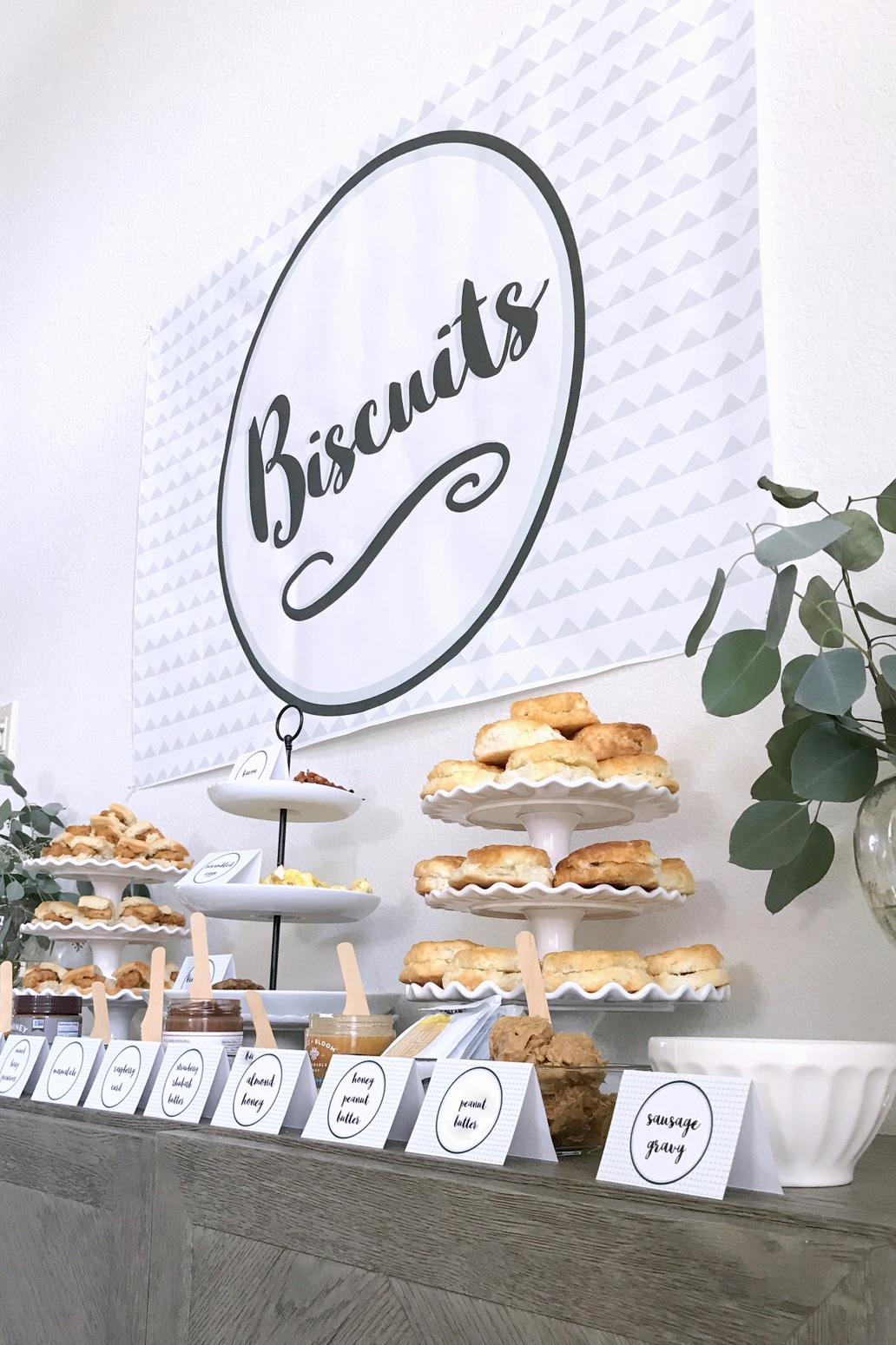 Biscuit Bar- the perfect addition to any brunch!