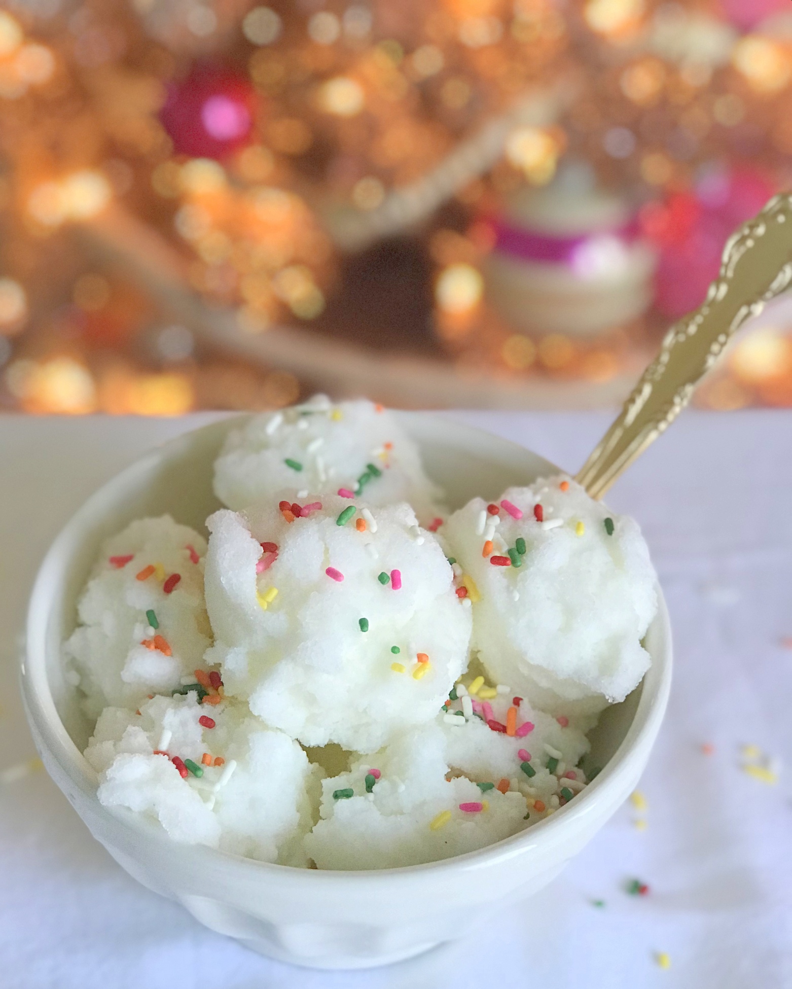 easy snow ice cream recipe!