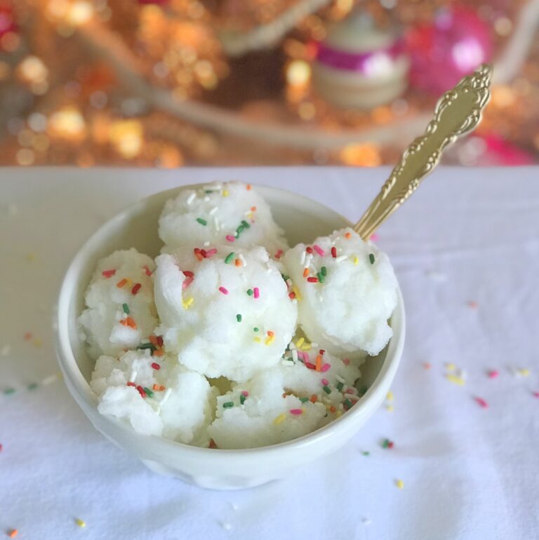 easy snow ice cream recipe!