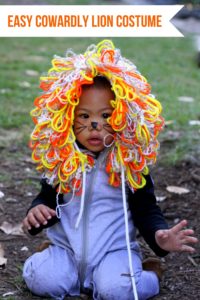 Easy Wizard of Oz Halloween Costumes- Cowardly Lion