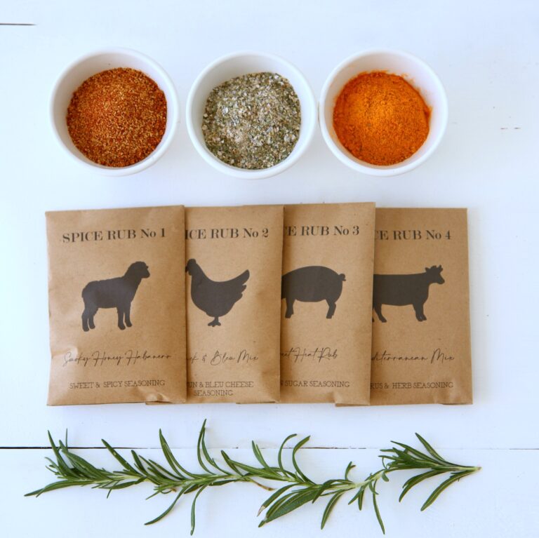 DIY grill rubs (with free printable spice packets)