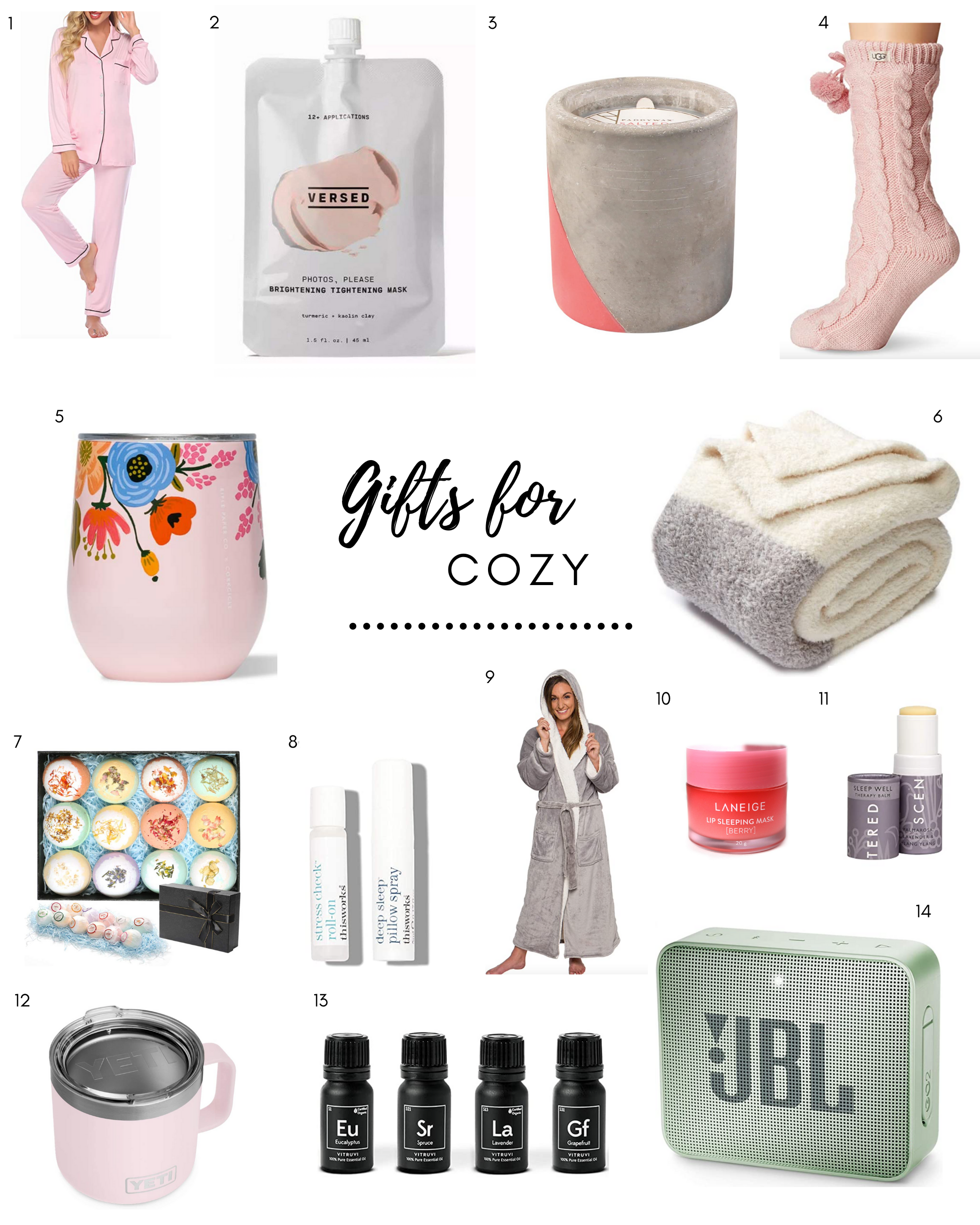 cozy gift guide