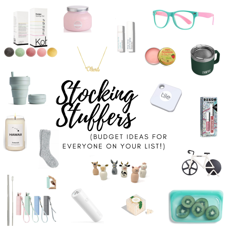 stocking stuffer ideas (the ultimate list!)