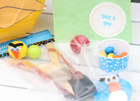 Angry Birds Personalized Easter Basket