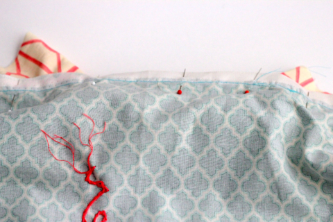 How To Hand Sew A Pillow Closed 