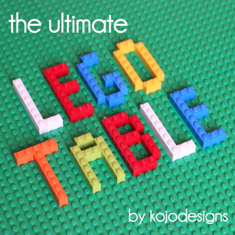 DIY Lego Tray Table playstation best homemade gift for Kids & LEGO fans