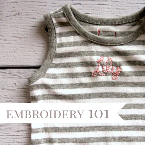 EMBROIDERY 101 // How to embroider for beginners - What you need