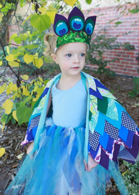 peacock costume homemade