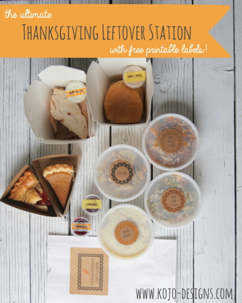 Free Printable Thanksgiving Leftover Labels – Casa Watkins Living