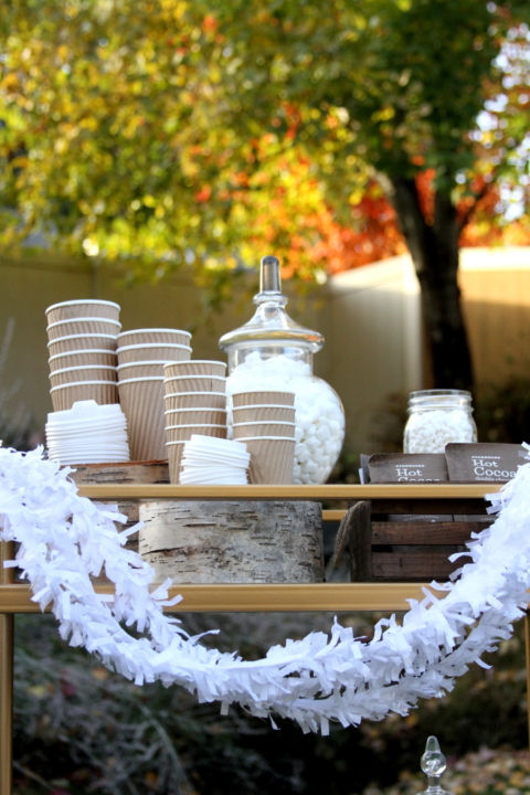 Creating a Winter Hot Beverage Station - 24/7 Moms