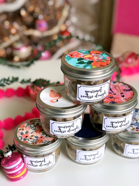 Cookie Dough Tins Gift Idea {Simple How-To}