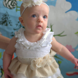 baby couture ruffle dress